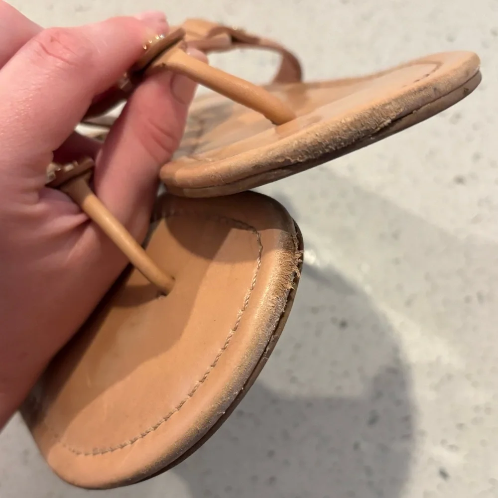 Tory Burch Miller Sandals Color Makeup, Sz 10